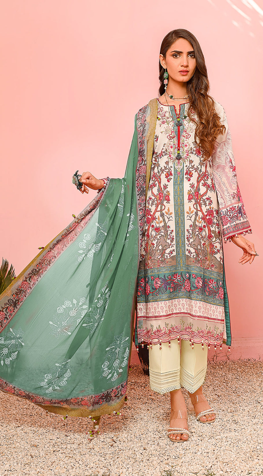 Anaya By Kiran Chaudhry Viva Prints`23 VP#02 VINATA