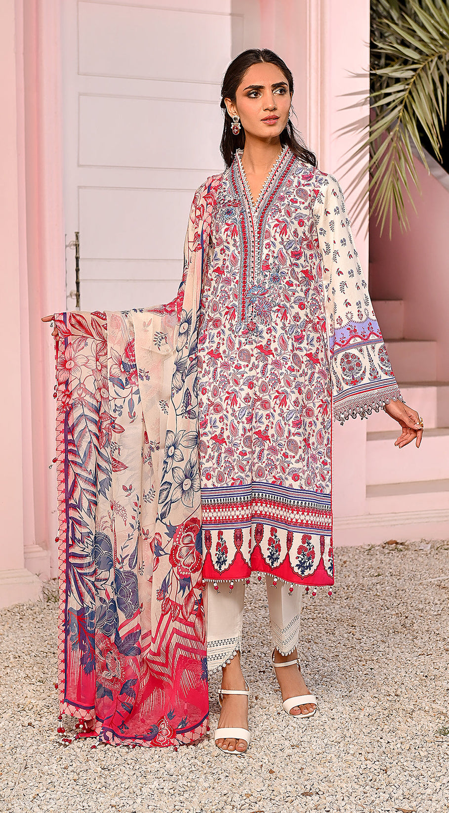 Anaya By Kiran Chaudhry Viva Prints`23 VP#12 MARIANNA