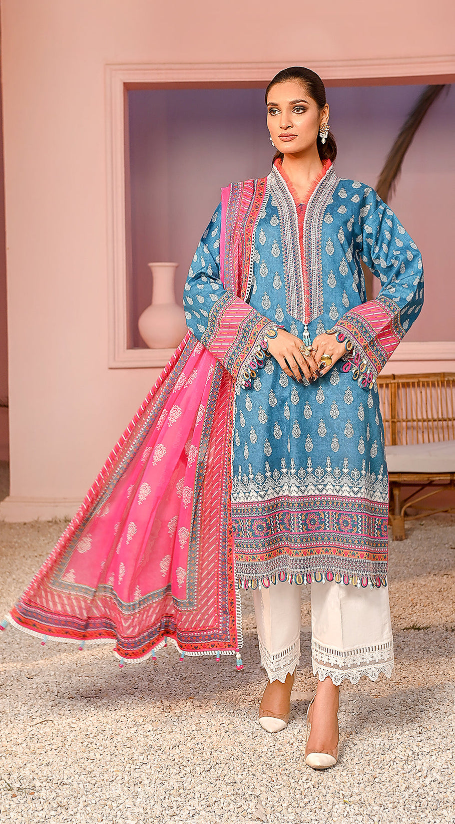 Anaya By Kiran Chaudhry Viva Prints`23 VP#04 AMELIA