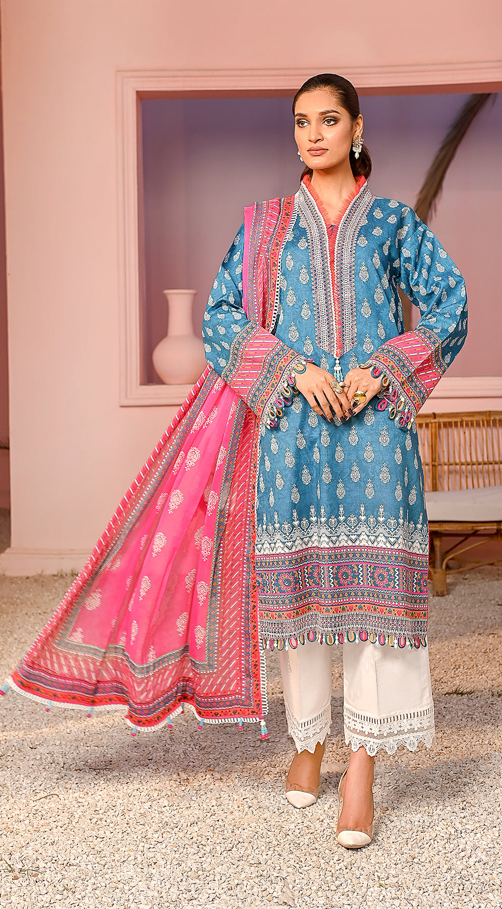 Anaya By Kiran Chaudhry Viva Prints`23 VP#04 AMELIA