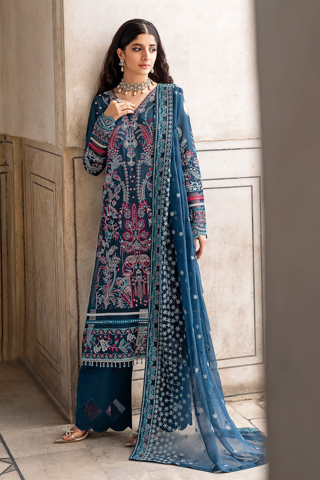 Ramsha Andaz Luxury Lawn'23 (Vol-5) Z#501