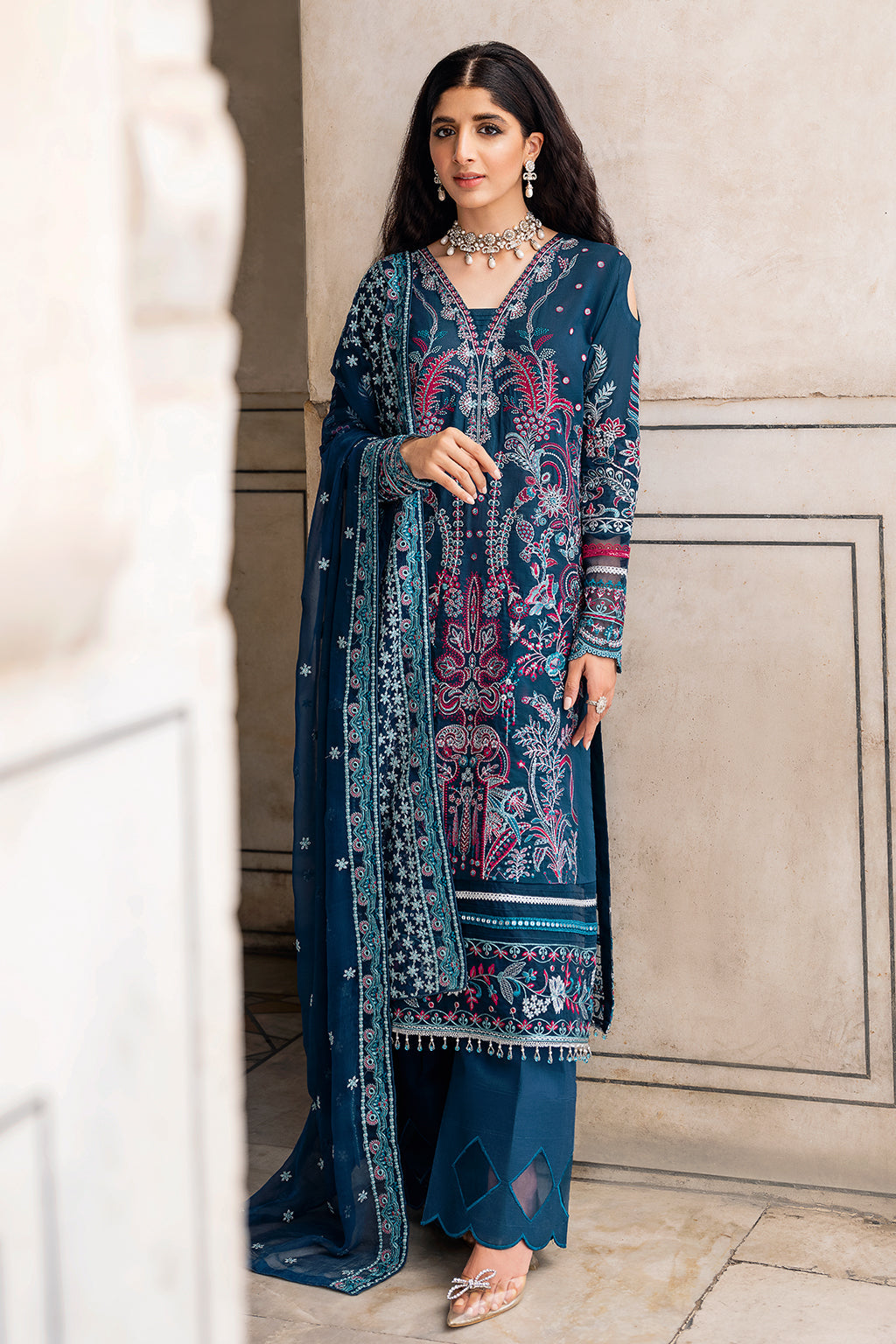 Ramsha Andaz Luxury Lawn'23 (Vol-5) Z#501