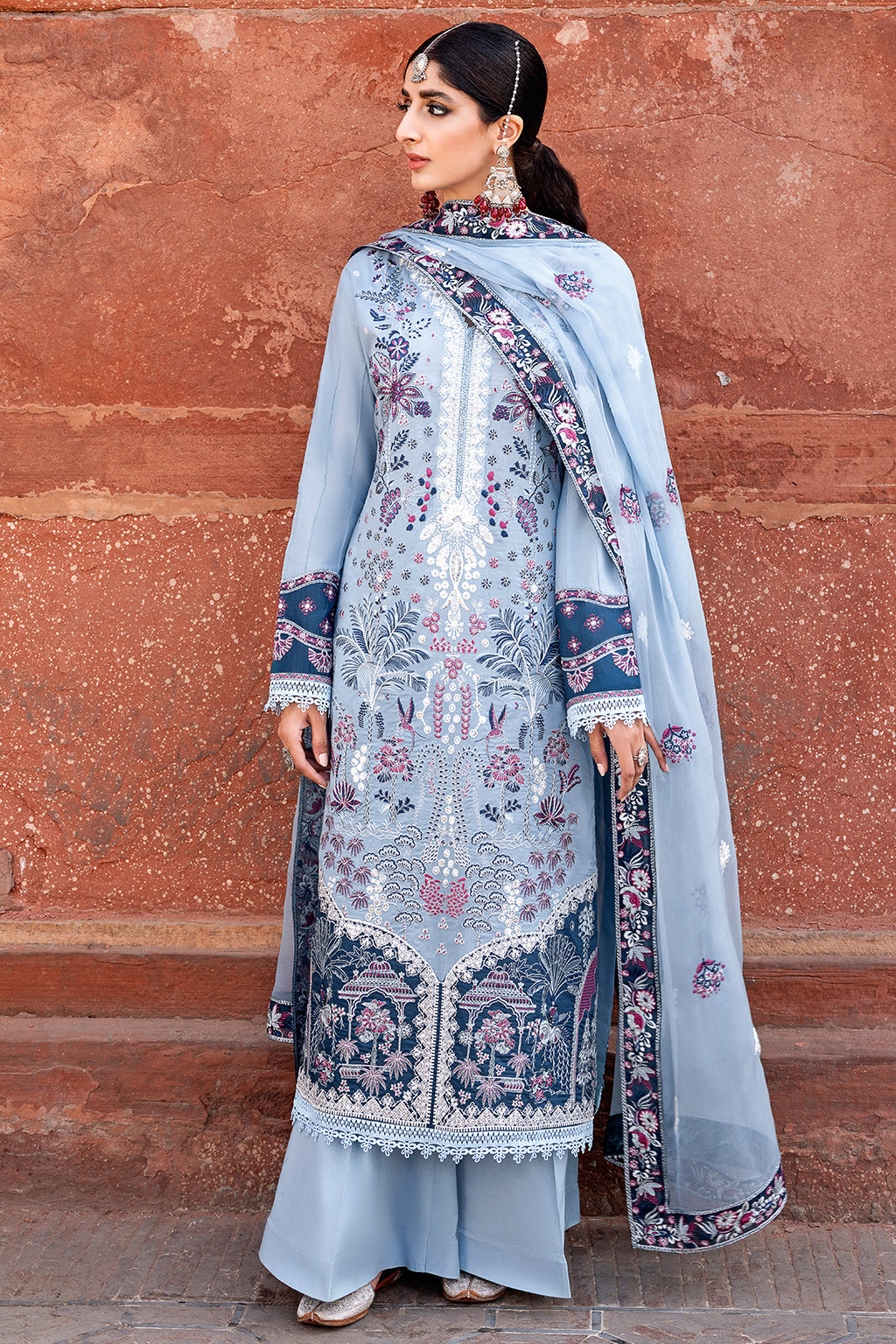 Ramsha Andaz Luxury Lawn'23 (Vol-5) Z#503