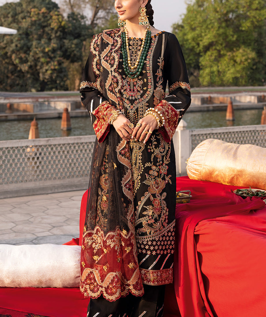 Ramsha Andaz Luxury Lawn'23 (Vol-5) Z#502
