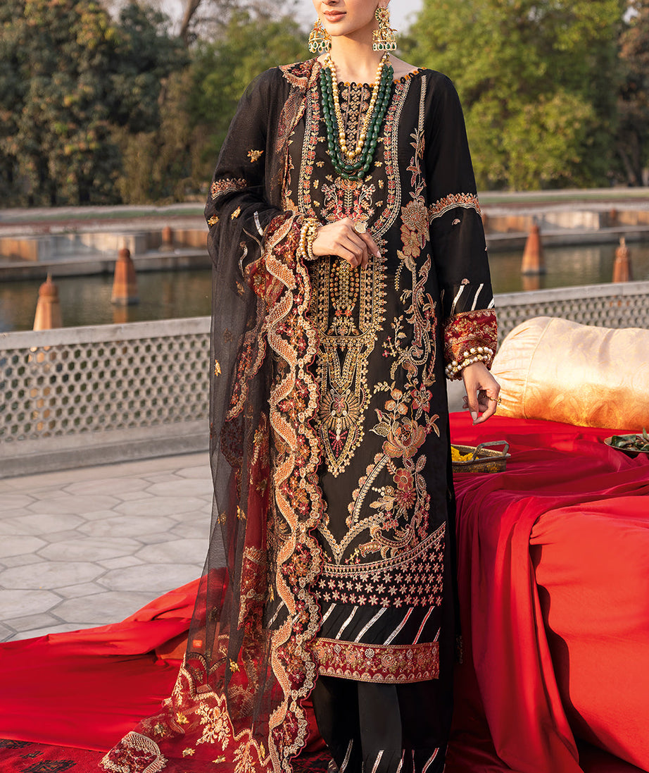 Ramsha Andaz Luxury Lawn'23 (Vol-5) Z#502