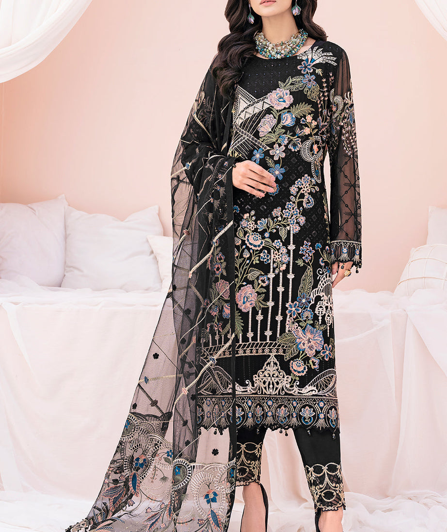 Ramsha Chevron Chiffon`23 Vol#6 D#603
