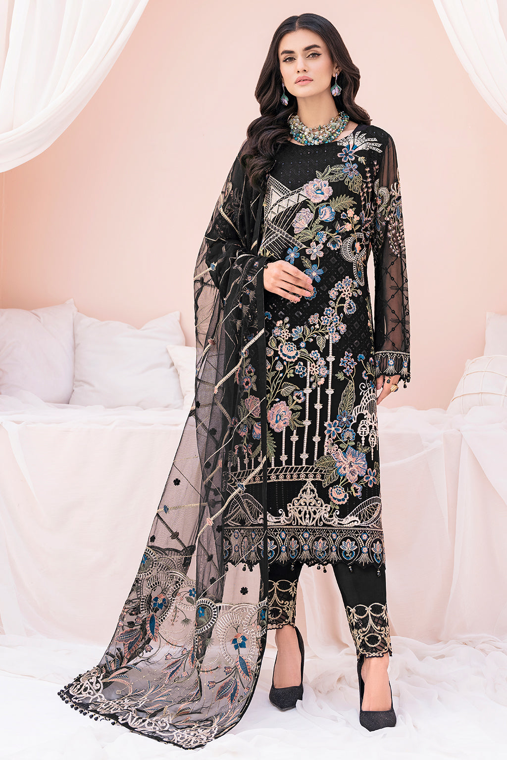 Ramsha Chevron Chiffon`23 Vol#6 D#603