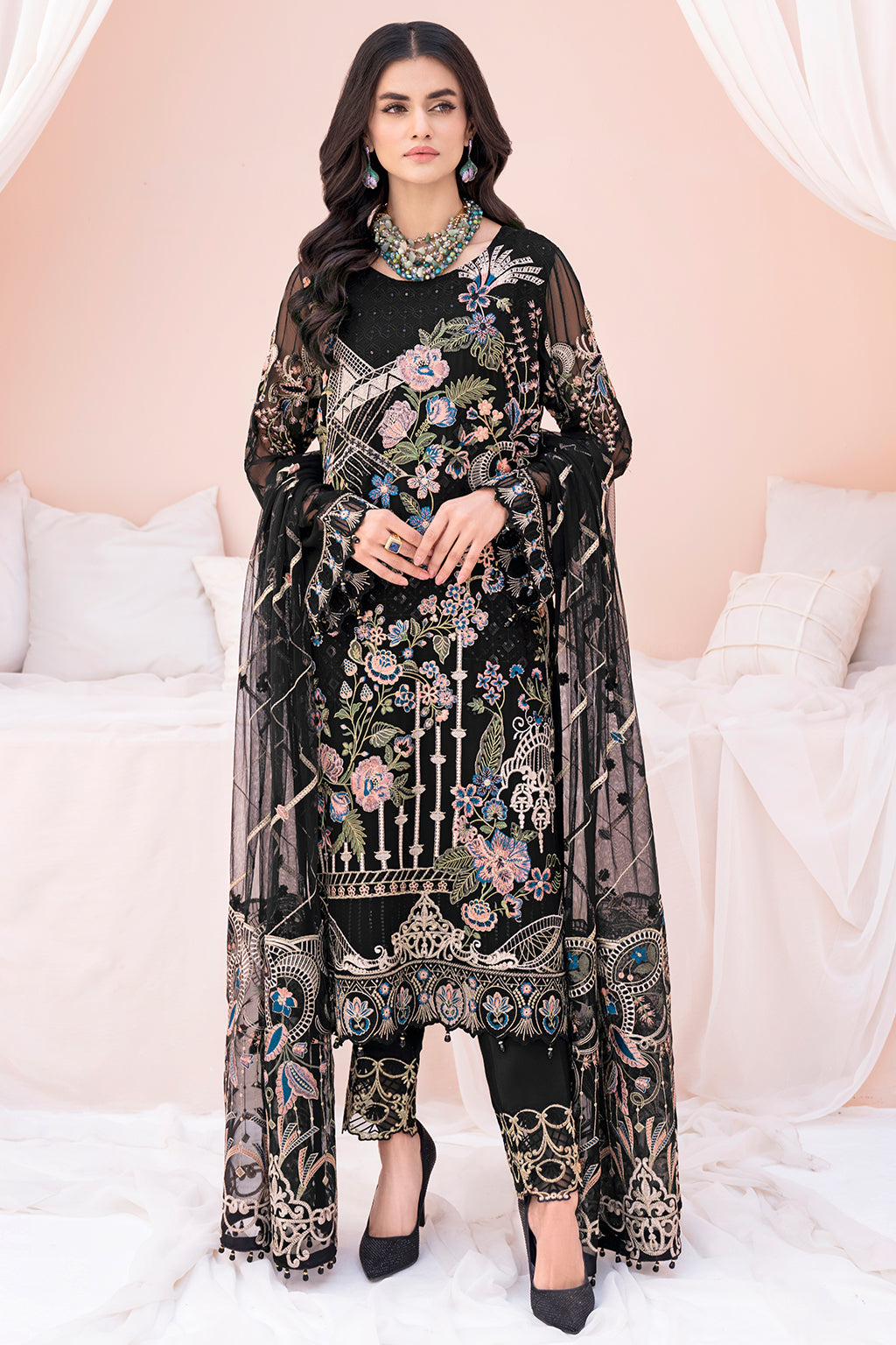 Ramsha Chevron Chiffon`23 Vol#6 D#603