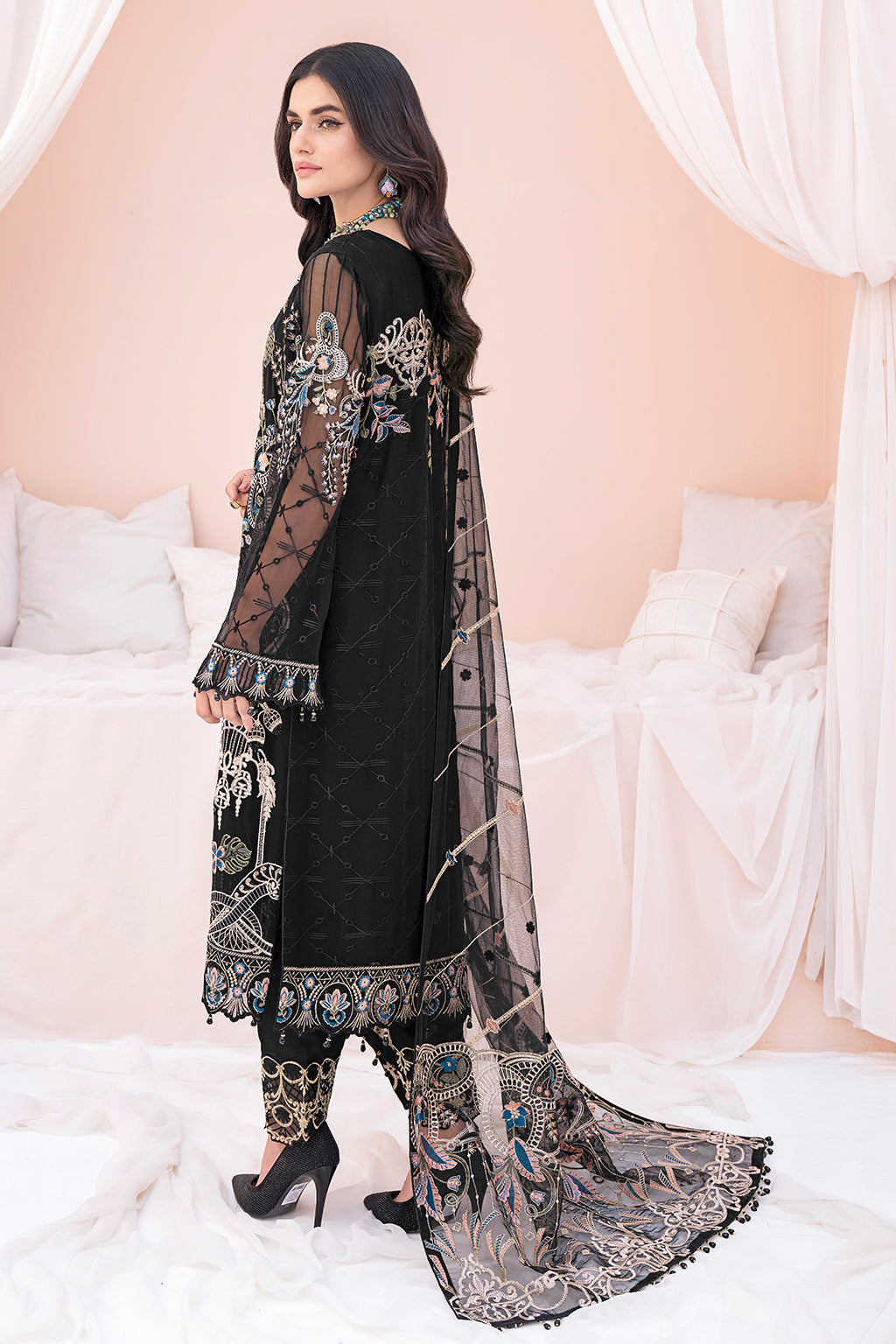 Ramsha Chevron Chiffon`23 Vol#6 D#603