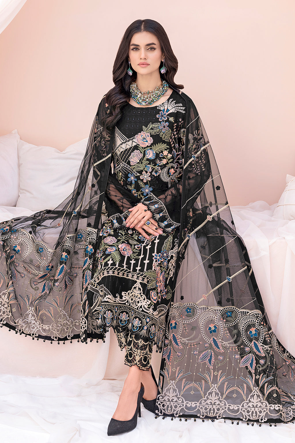 Ramsha Chevron Chiffon`23 Vol#6 D#603
