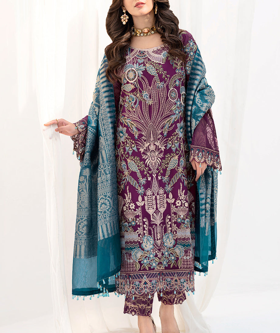 Ramsha Chevron Chiffon`23 Vol#6 D#611