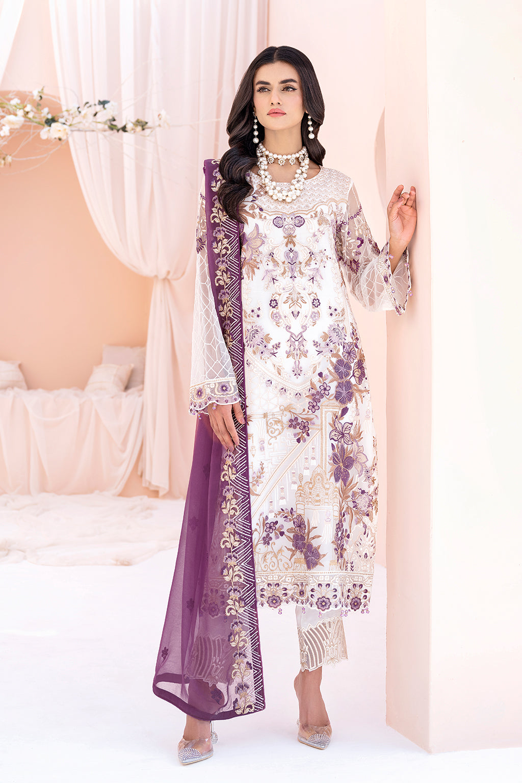Ramsha Chevron Chiffon`23 Vol#6 D#602