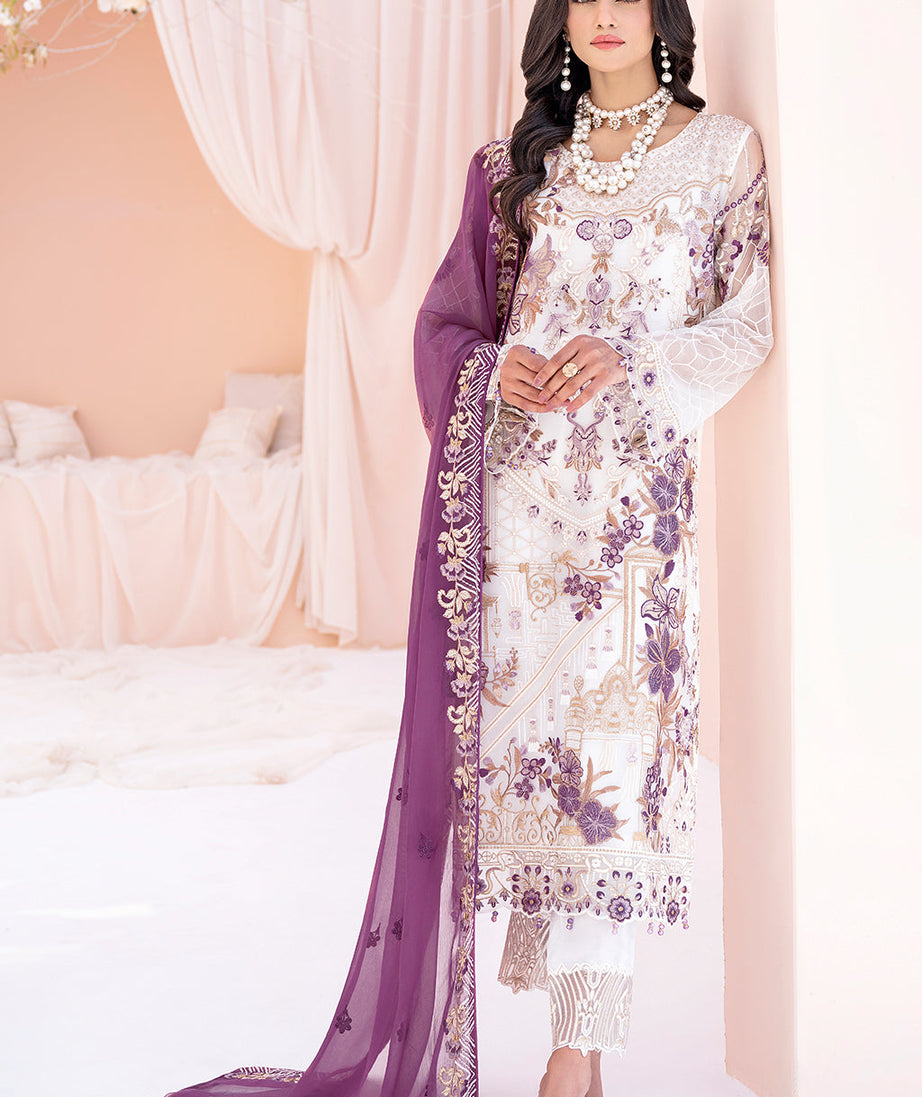 Ramsha Chevron Chiffon`23 Vol#6 D#602