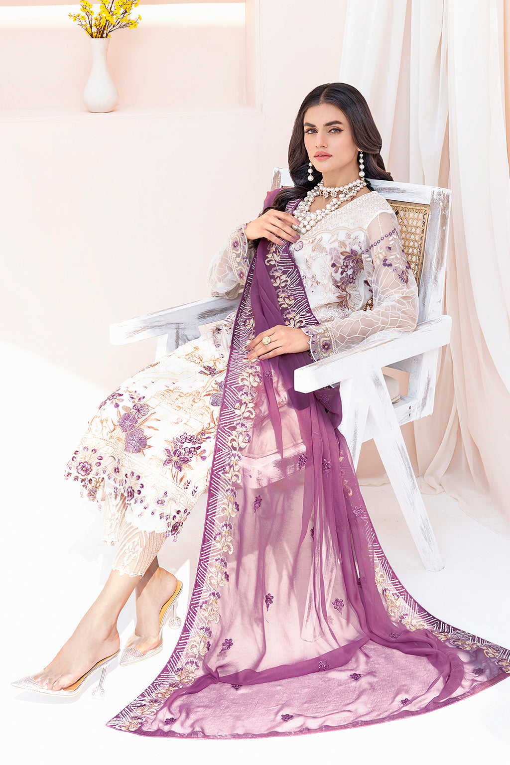Ramsha Chevron Chiffon`23 Vol#6 D#602