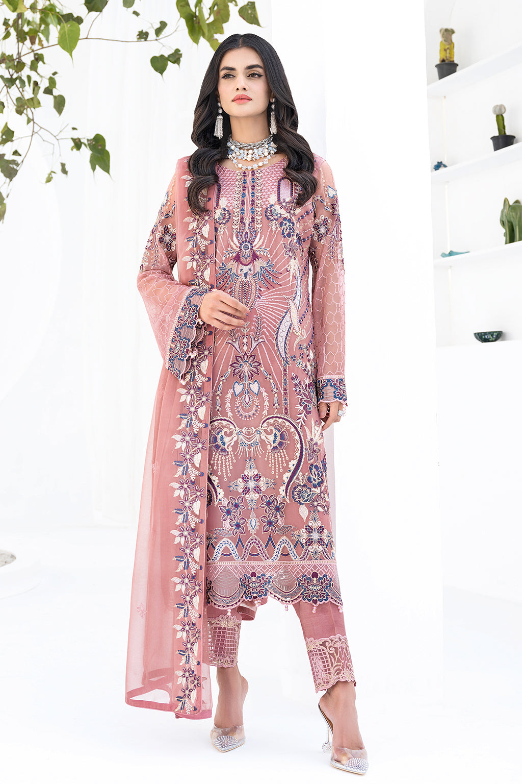 Ramsha Chevron Chiffon`23 Vol#6 D#604