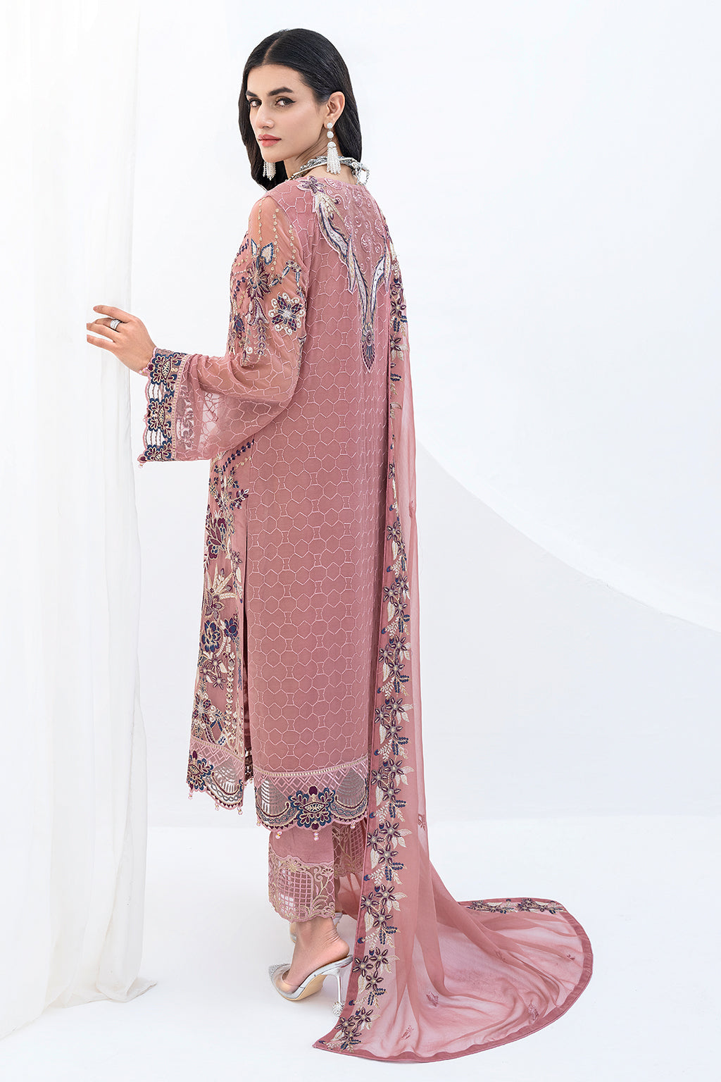 Ramsha Chevron Chiffon`23 Vol#6 D#604