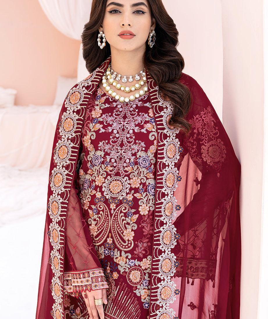 Ramsha Chevron Chiffon`23 Vol#6 D#609