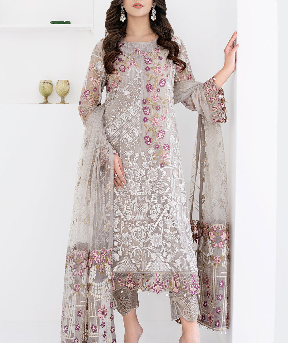 Ramsha Chevron Chiffon`23 Vol#6 D#608