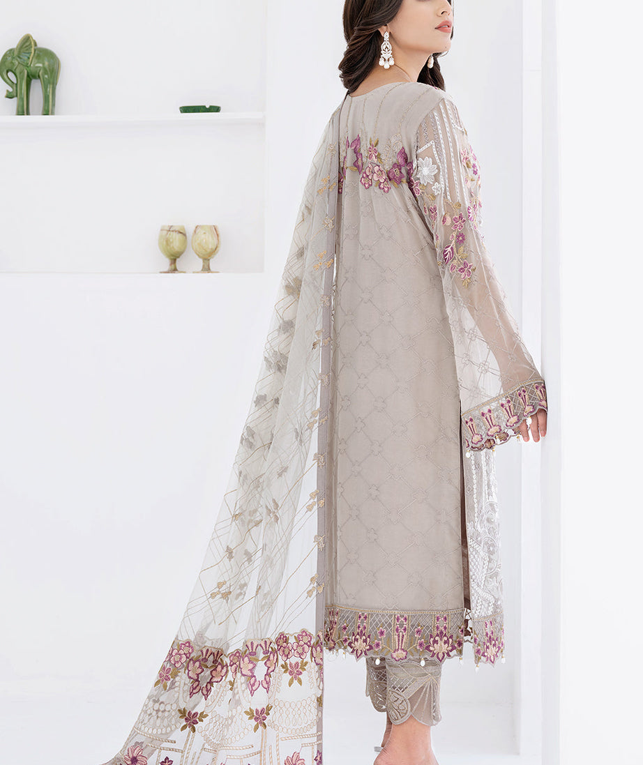 Ramsha Chevron Chiffon`23 Vol#6 D#608