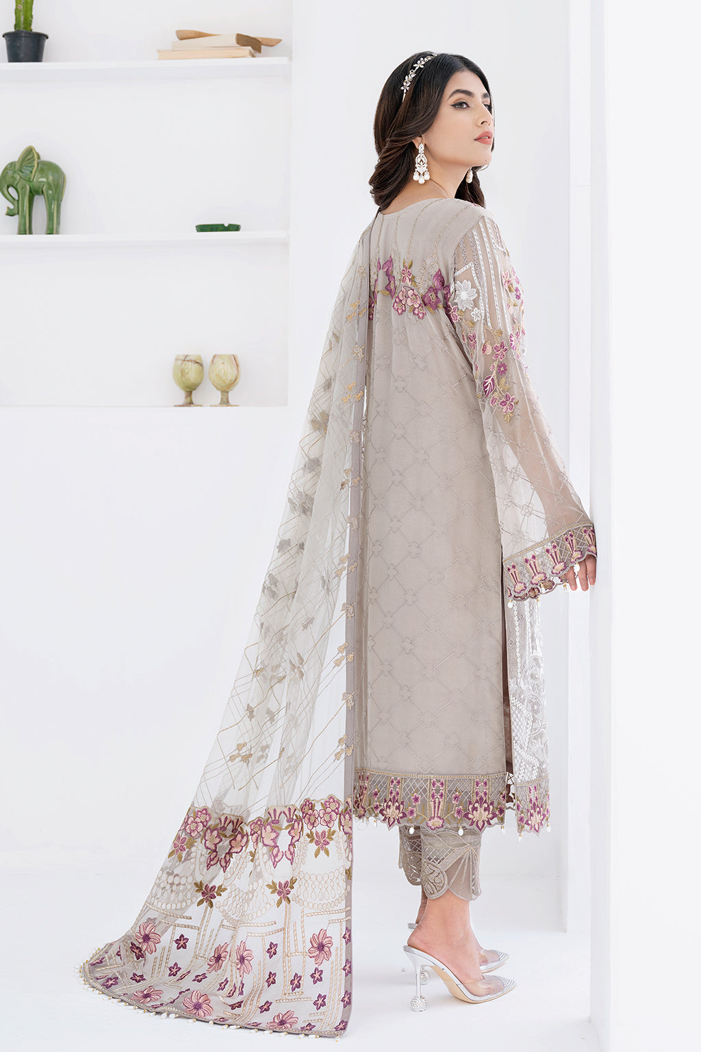 Ramsha Chevron Chiffon`23 Vol#6 D#608