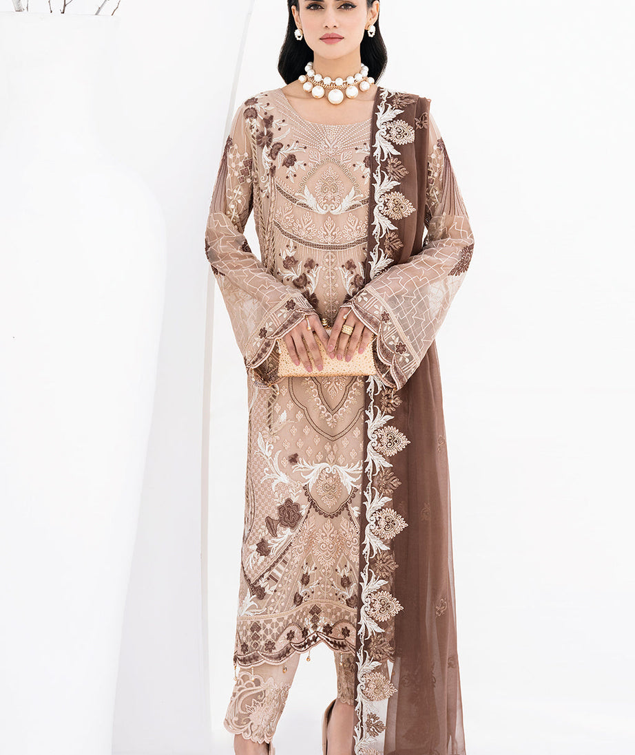 Ramsha Chevron Chiffon`23 Vol#6 D#610