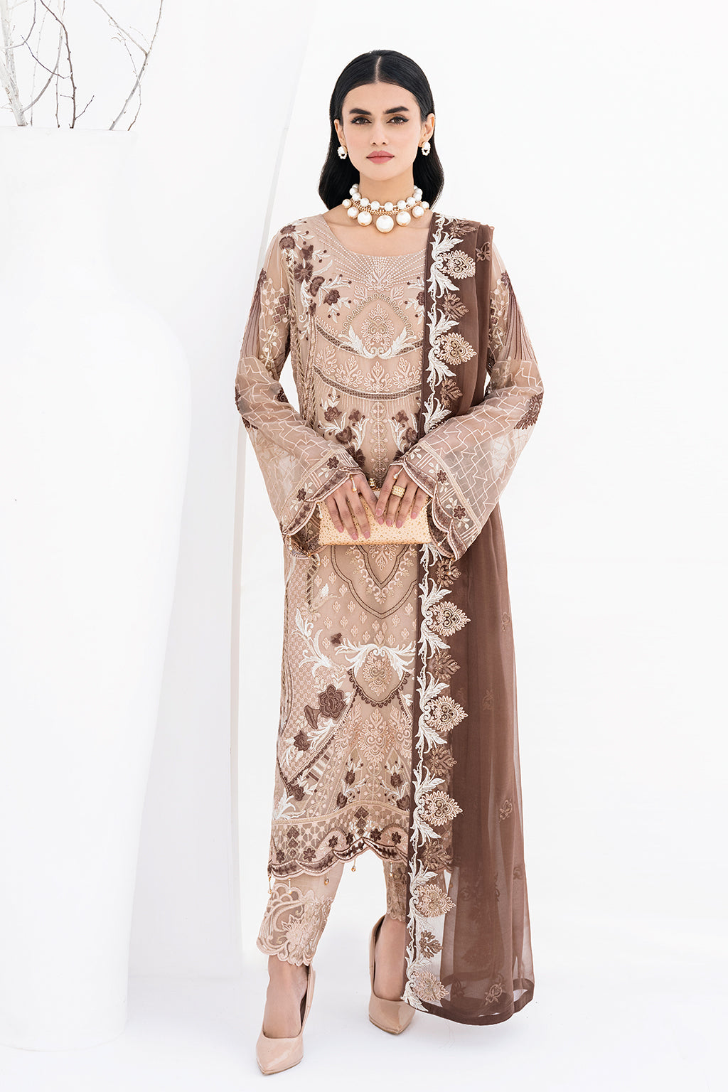 Ramsha Chevron Chiffon`23 Vol#6 D#610