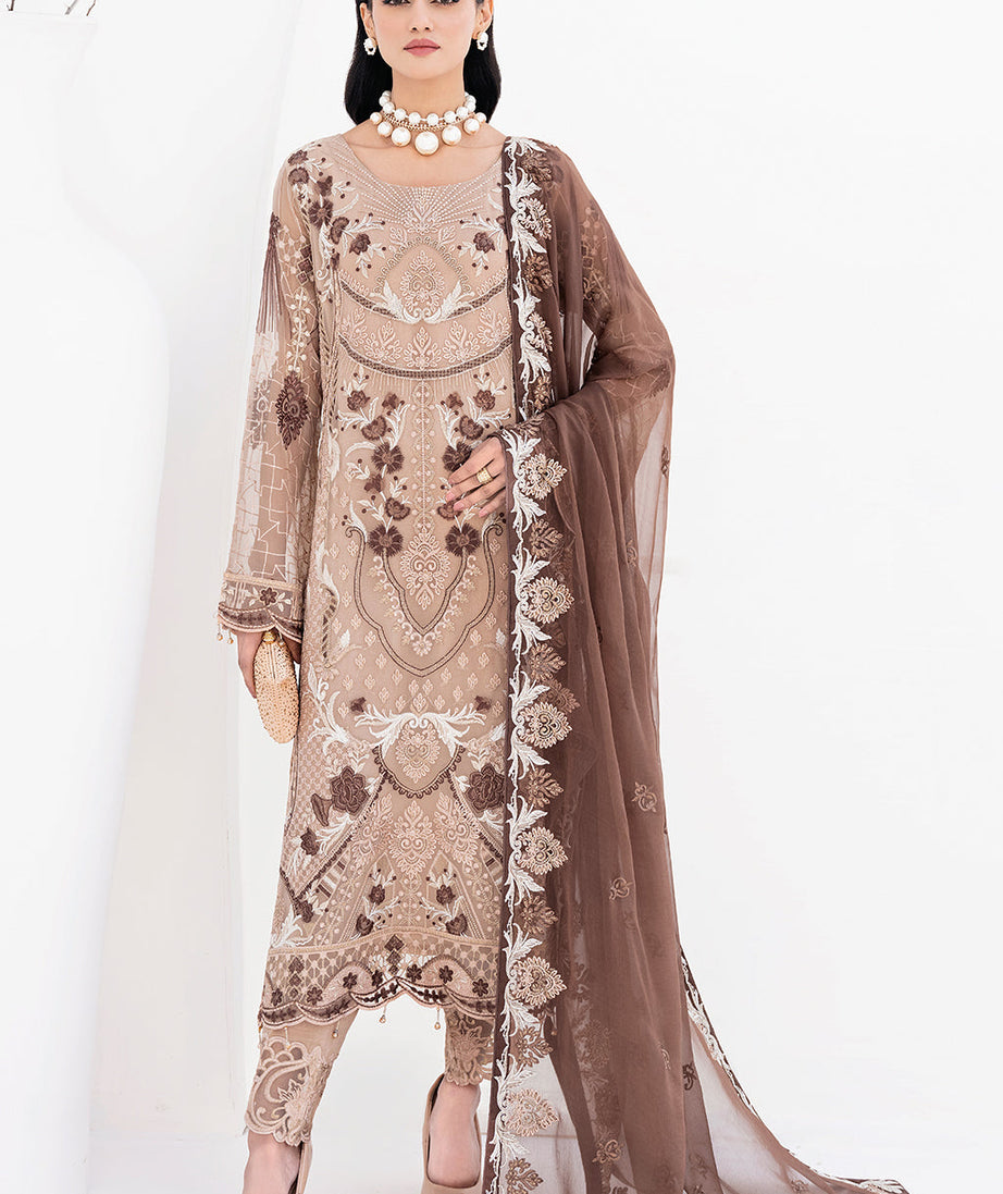 Ramsha Chevron Chiffon`23 Vol#6 D#610