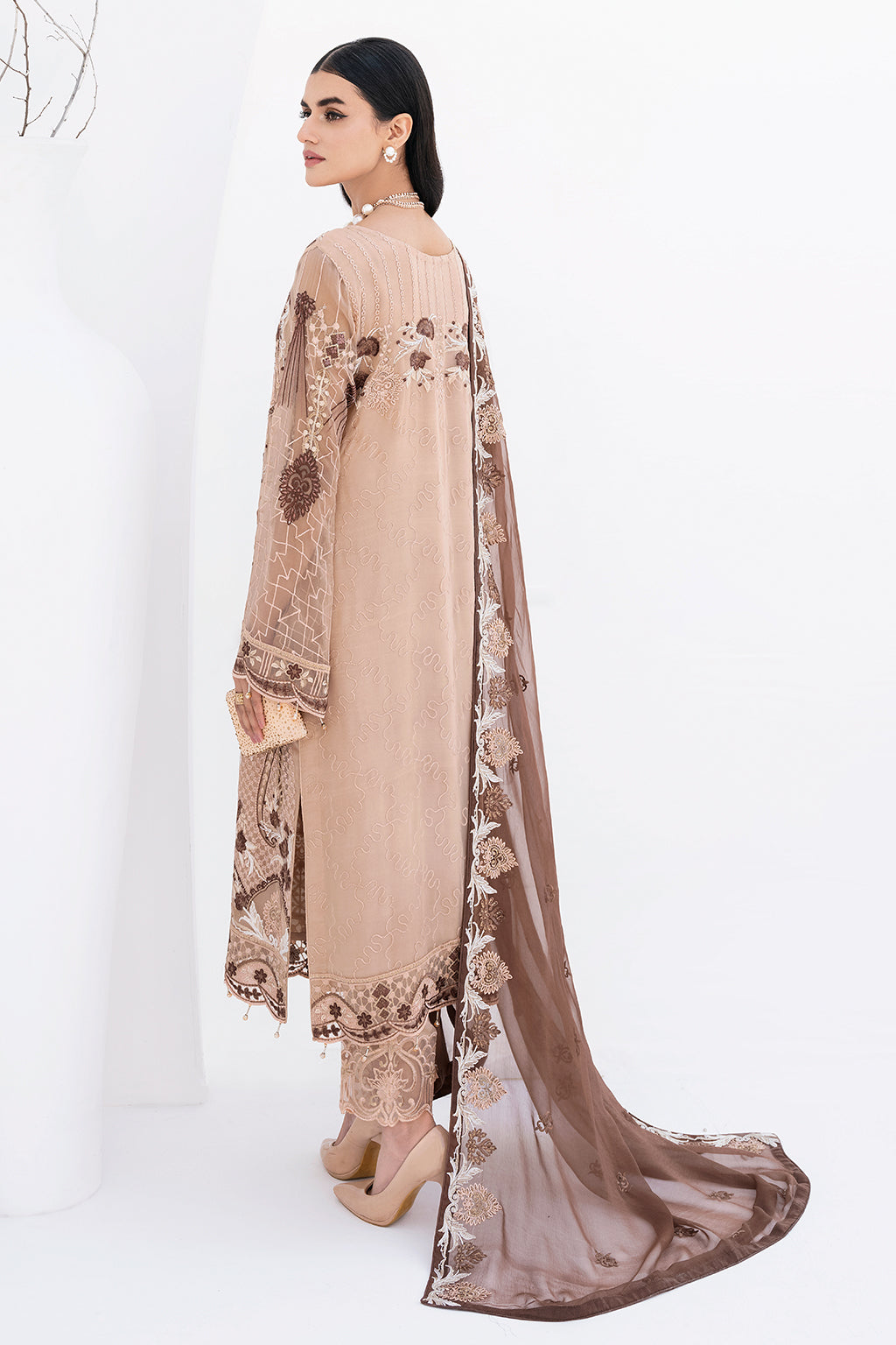 Ramsha Chevron Chiffon`23 Vol#6 D#610