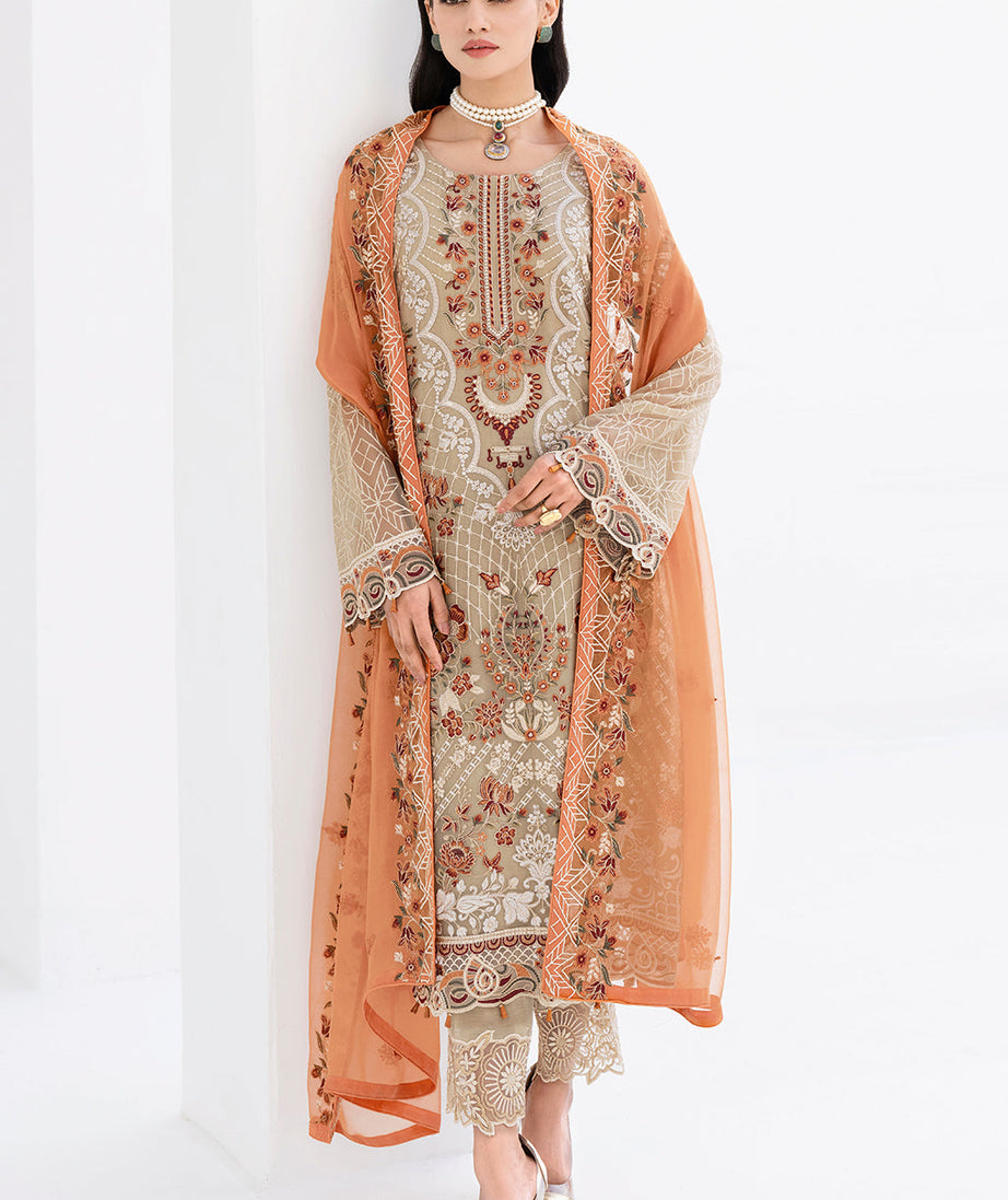 Ramsha Chevron Chiffon`23 Vol#6 D#605