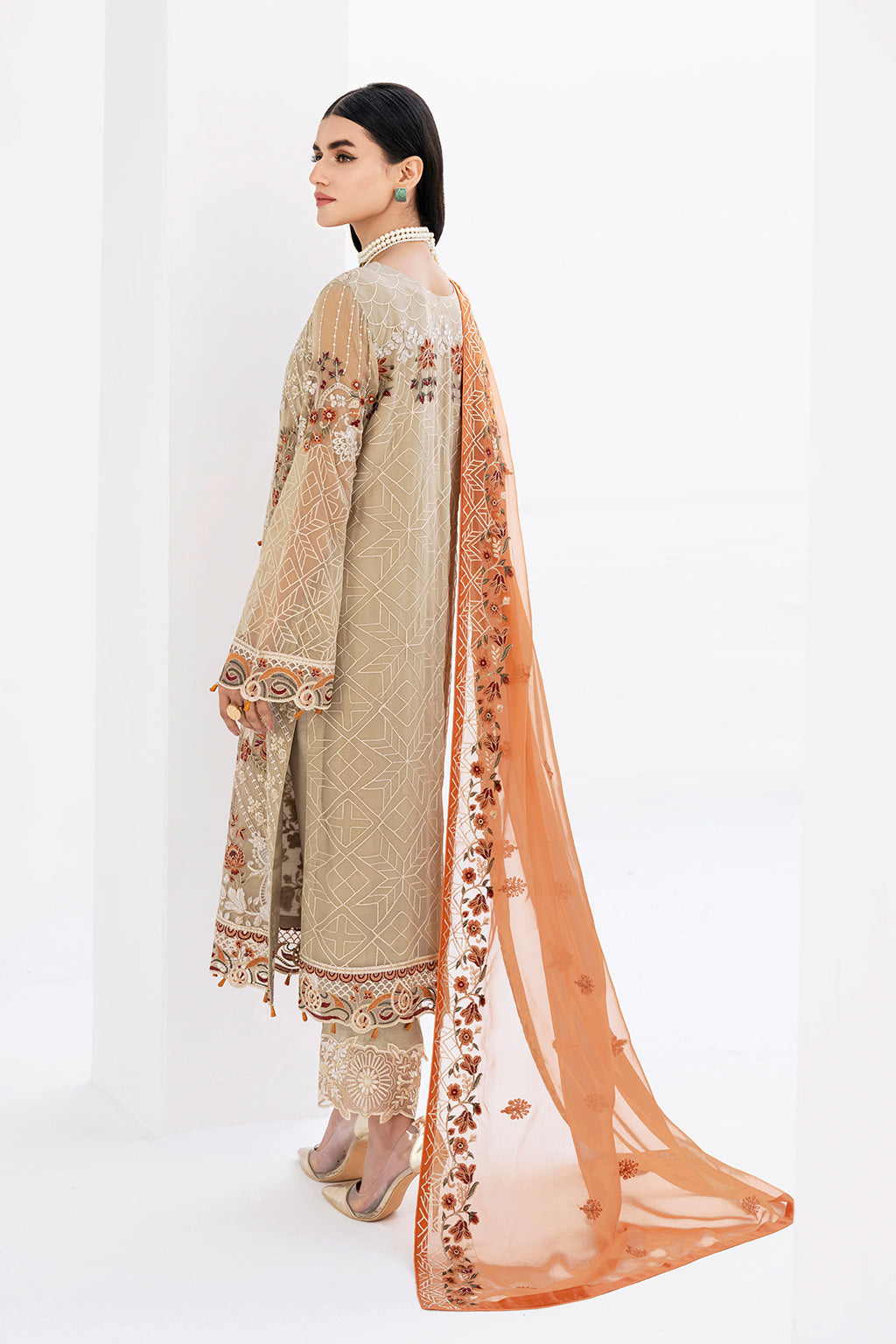 Ramsha Chevron Chiffon`23 Vol#6 D#605