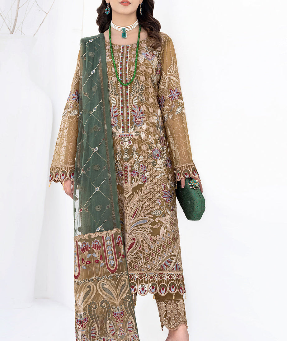 Ramsha Chevron Chiffon`23 Vol#6 D#601