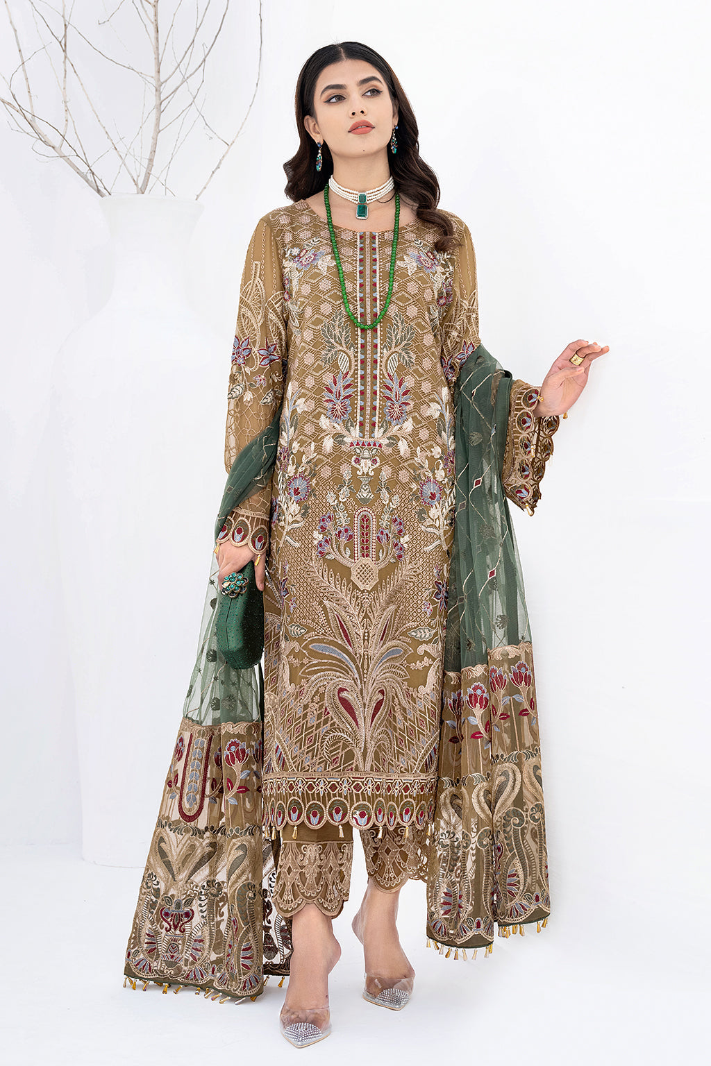 Ramsha Chevron Chiffon`23 Vol#6 D#601