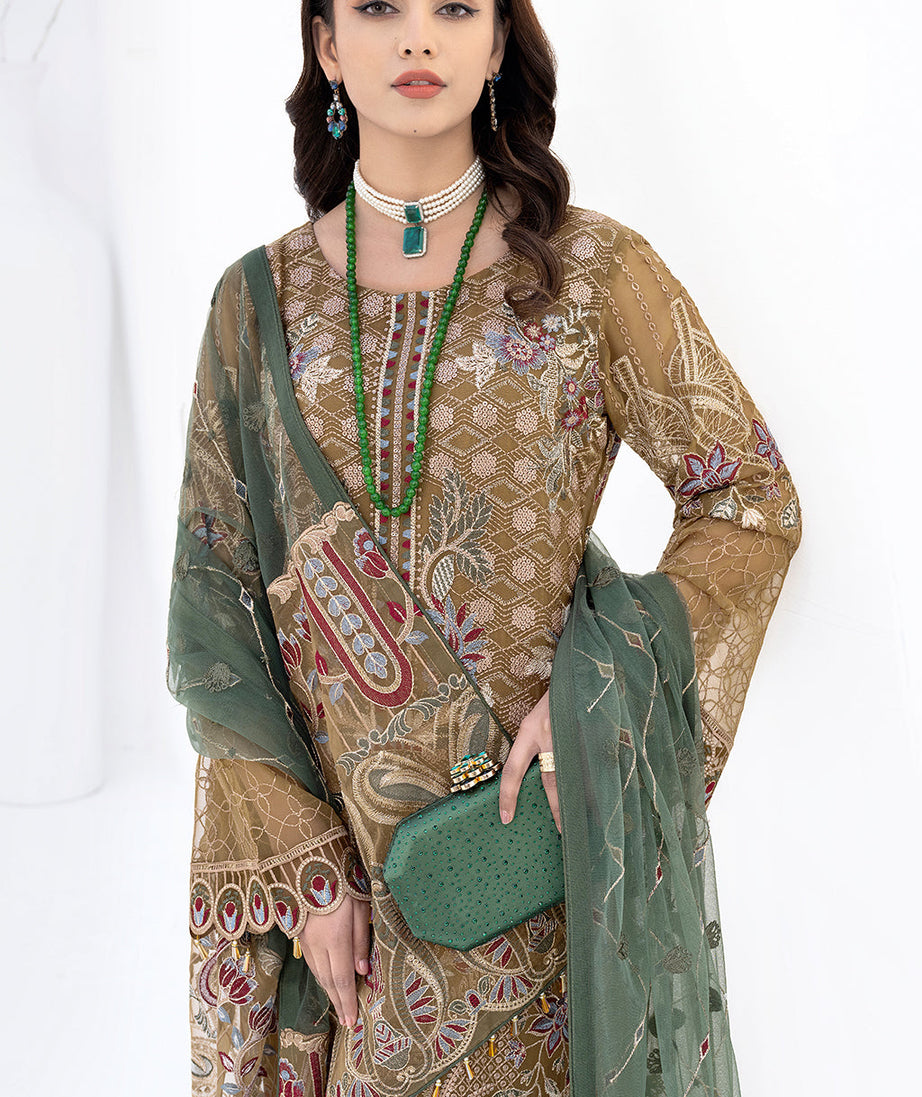 Ramsha Chevron Chiffon`23 Vol#6 D#601