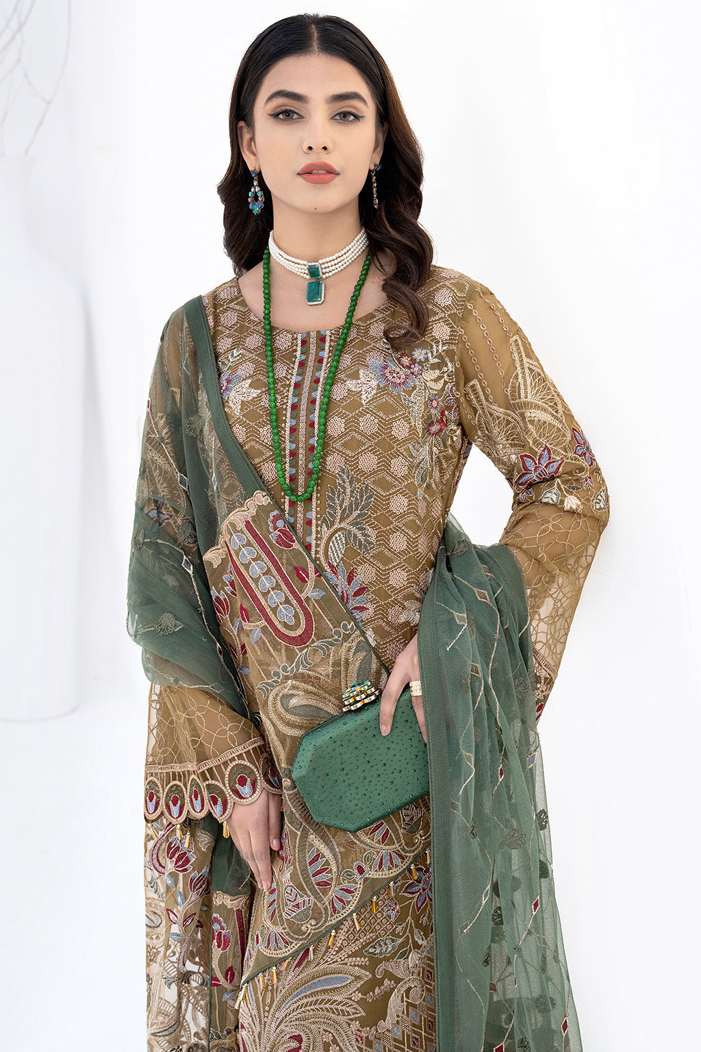 Ramsha Chevron Chiffon`23 Vol#6 D#601