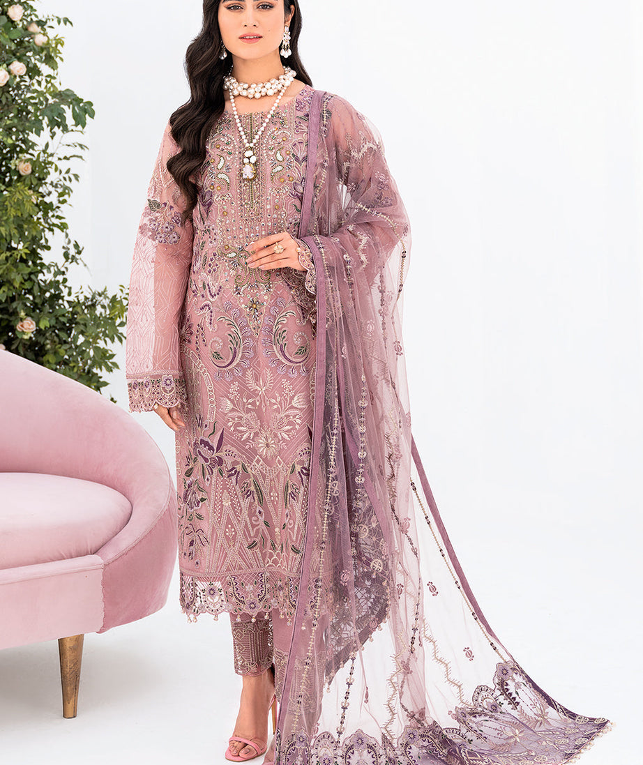 Ramsha Minhal Organza`23 Vol#08 M#804