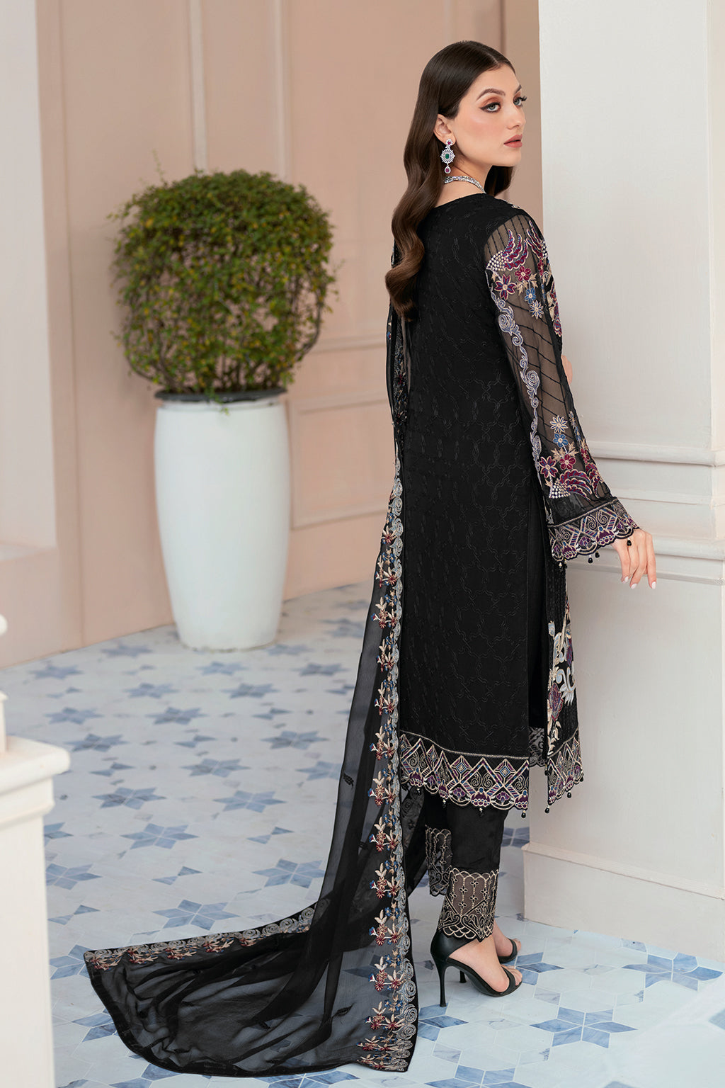Ramsha Rangoon Chiffon`23 D#906