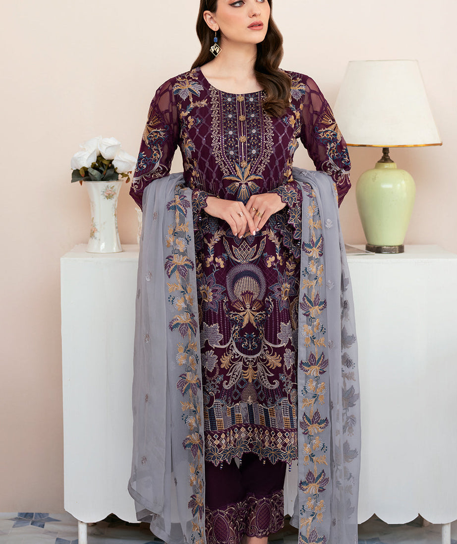 Ramsha Rangoon Chiffon`23 D#904