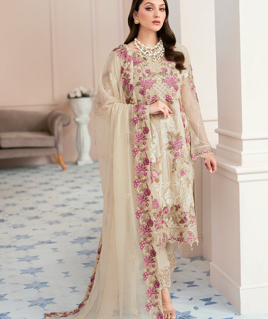 Ramsha Rangoon Chiffon`23 D#909