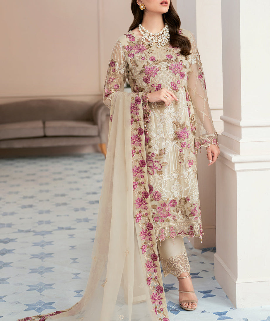 Ramsha Rangoon Chiffon`23 D#909