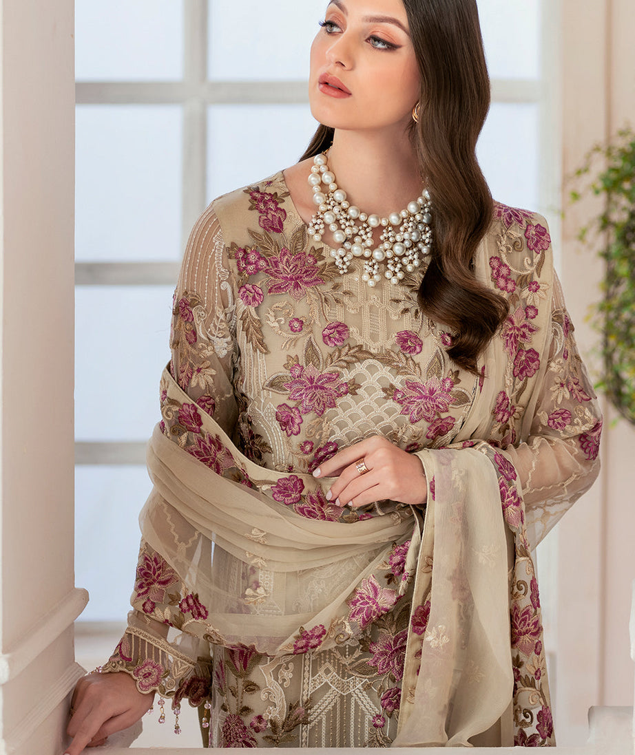 Ramsha Rangoon Chiffon`23 D#909