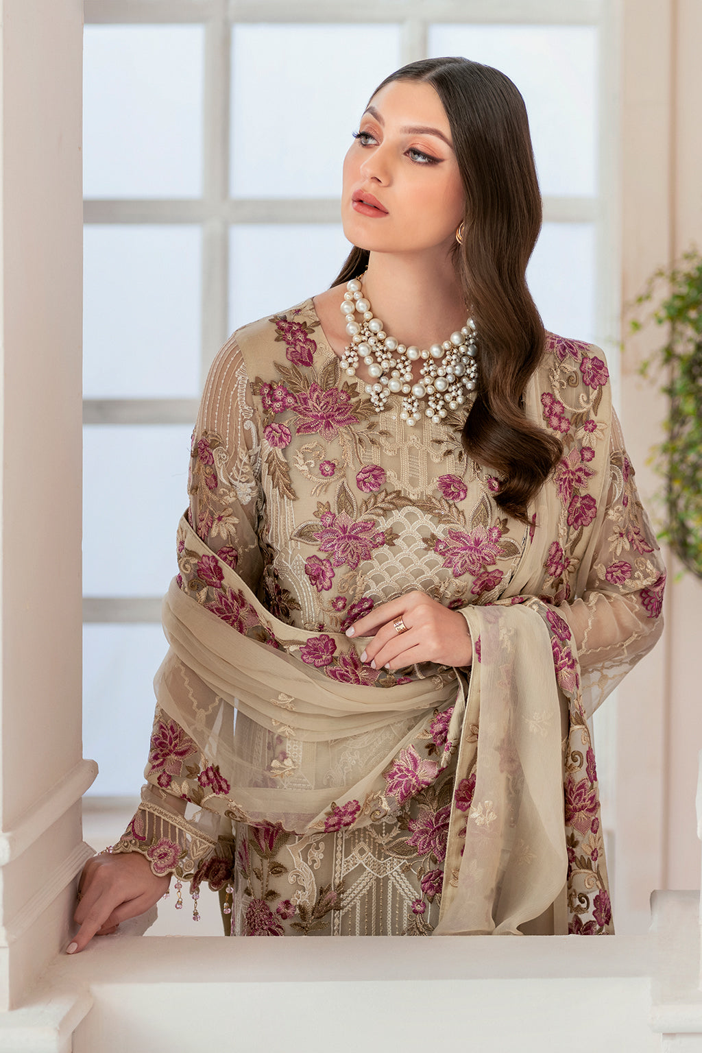 Ramsha Rangoon Chiffon`23 D#909