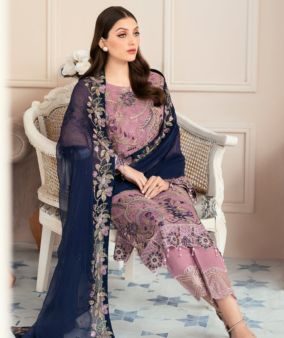 Ramsha Rangoon Chiffon`23 D#910