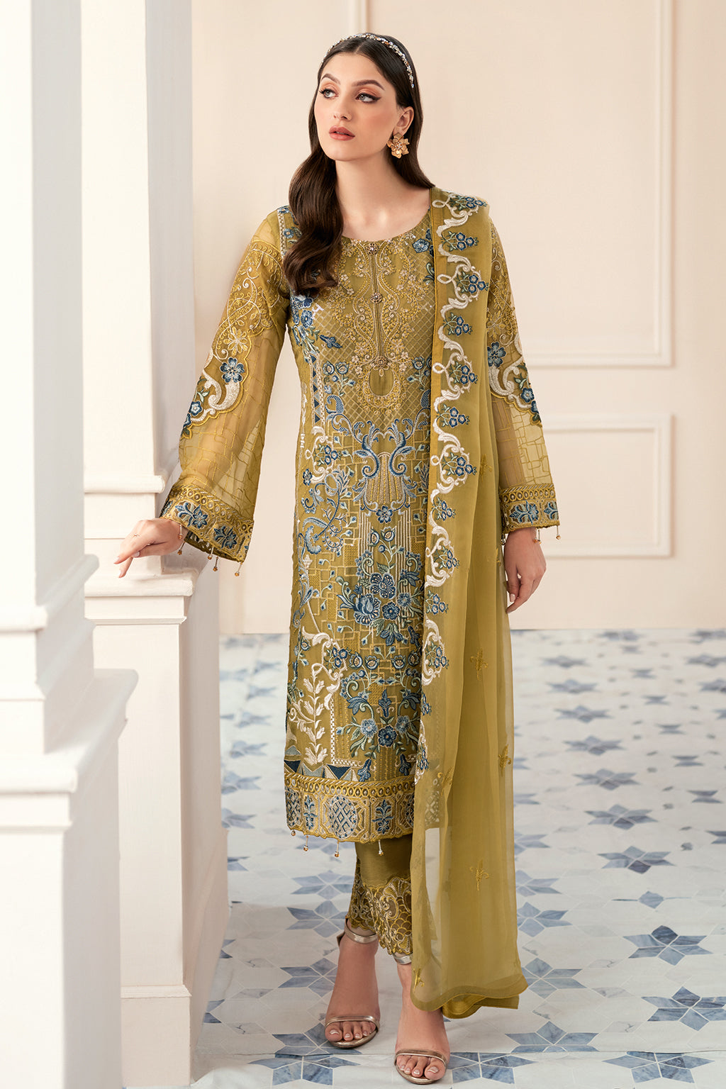 Ramsha Rangoon Chiffon`23 D#903