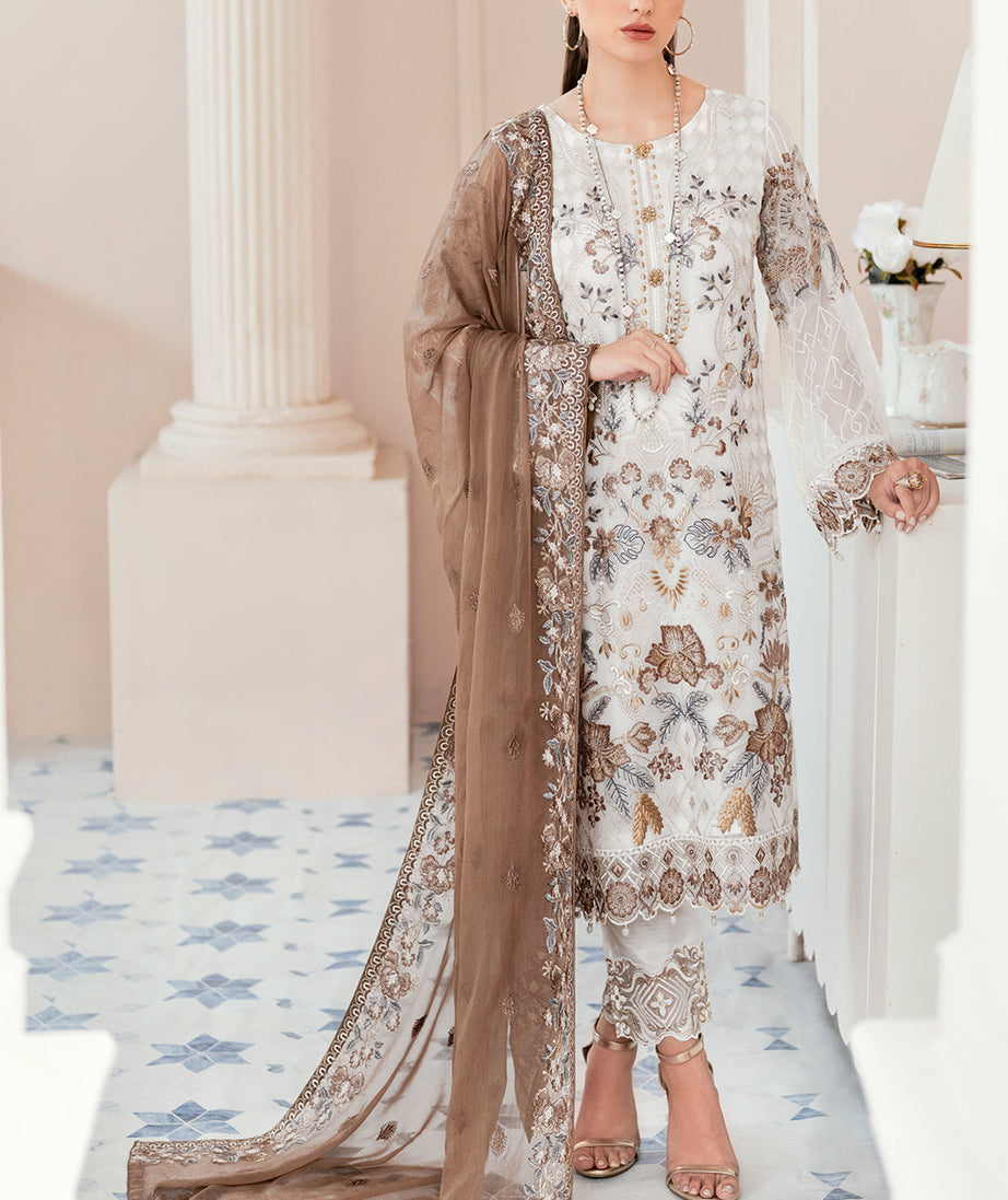 Ramsha Rangoon Chiffon`23 D#911