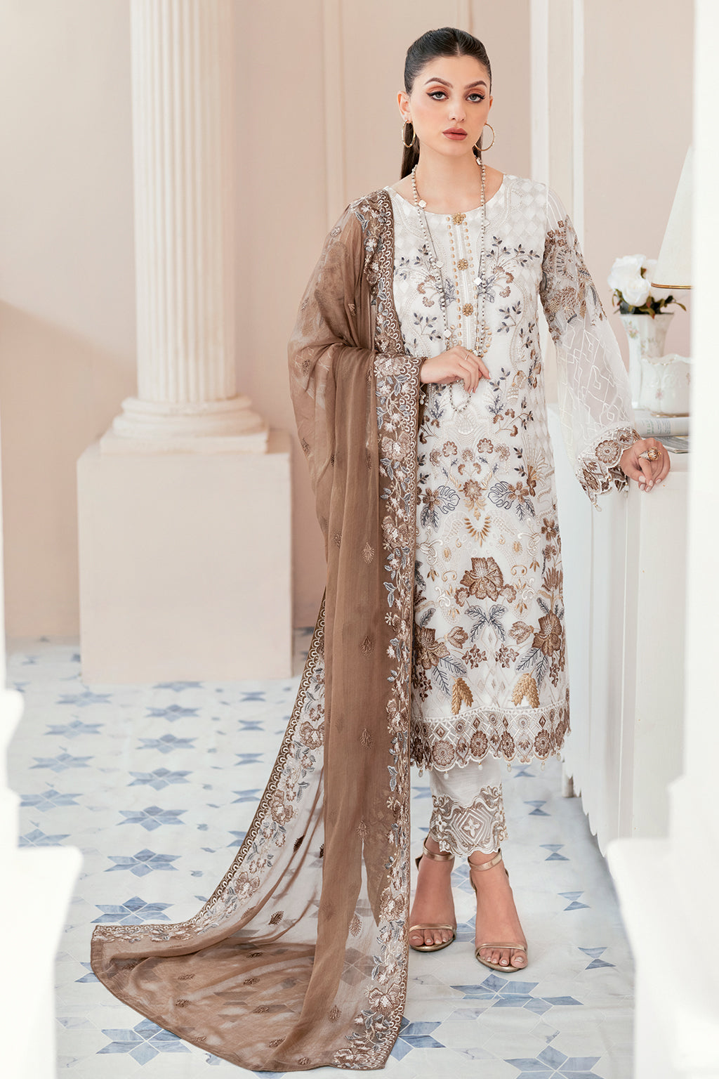 Ramsha Rangoon Chiffon`23 D#911