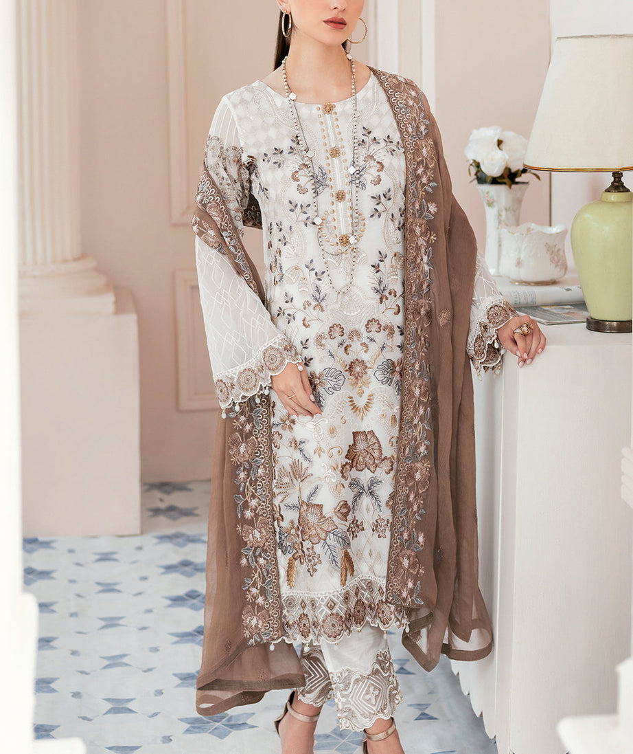 Ramsha Rangoon Chiffon`23 D#911