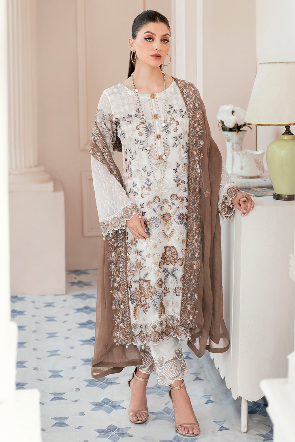 Ramsha Rangoon Chiffon`23 D#911