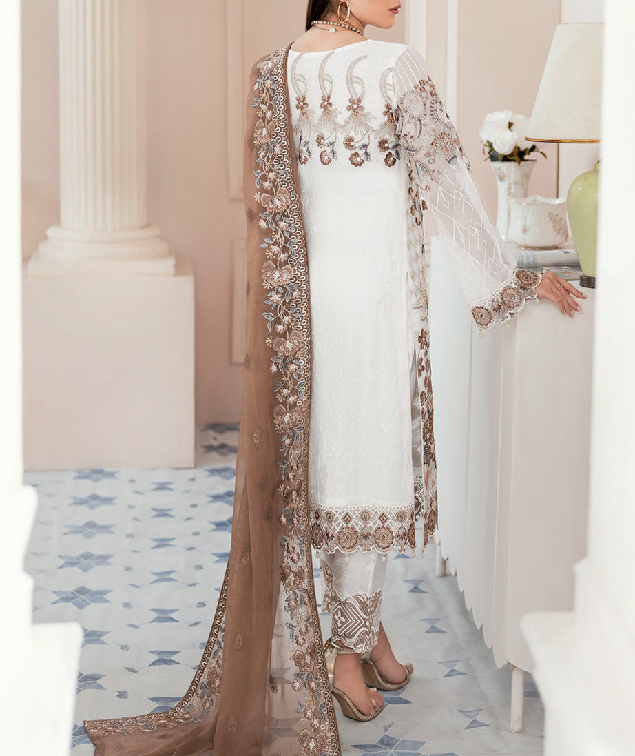 Ramsha Rangoon Chiffon`23 D#911