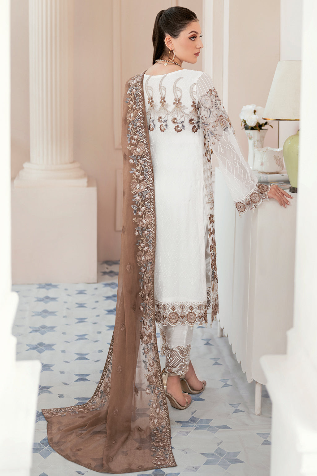 Ramsha Rangoon Chiffon`23 D#911