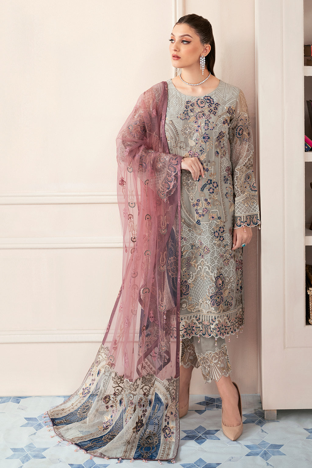 Ramsha Rangoon Chiffon`23 D#907